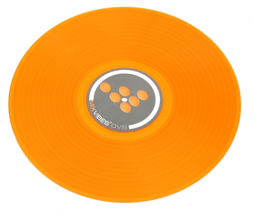 MixVibes Orange Vinyl V2B pyta z kodem czasowym