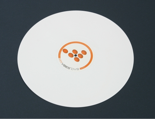 MixVibes White Vinyl V2B pyta z kodem czasowym