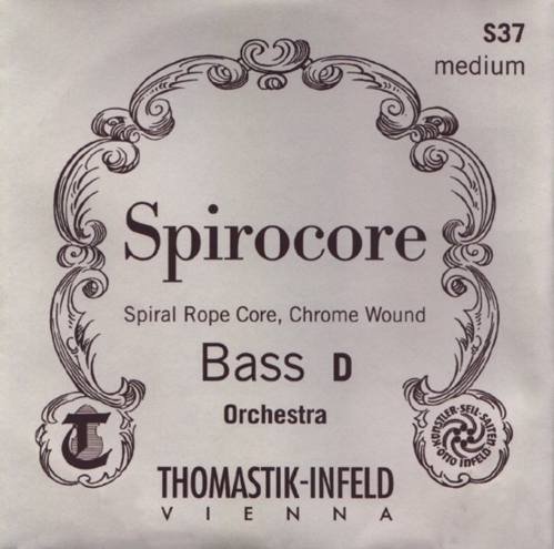 Thomastik (644285) struny do kontrabasu Spirocore Spiralny rdze - Cis/F#3/4 - 3886,5