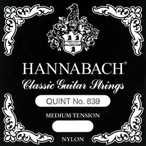 Hannabach (652825) 839MT struna do gitary klasycznej (medium) - E5