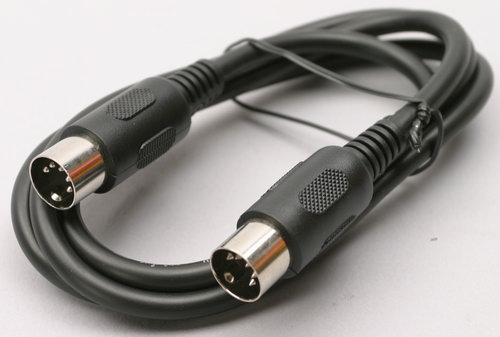 Monacor MIDI-102/SW kabel MIDI 1m