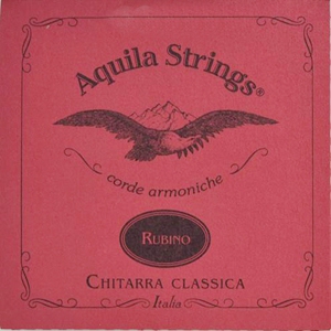 Aquila Rubino - struny do gitary klasycznej, Normal Tension struny wiolinowe 3 sztuki