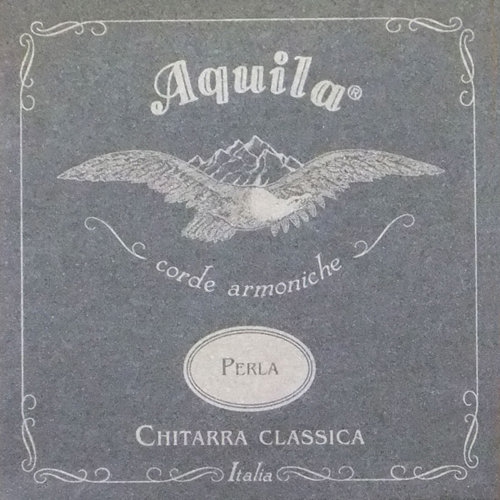 Aquila Perla ″ struny do gitary klasycznej Bass Strings, Normal Tension