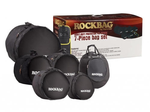 RockBag Student Line - Drum Flat Pack Fusion II Bag Set