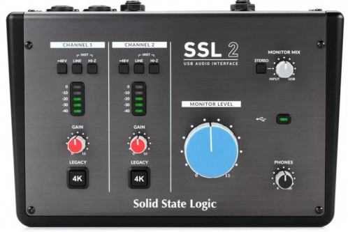 Solid State Logic SSL2 Interfejs audio USB-C 2in/2out