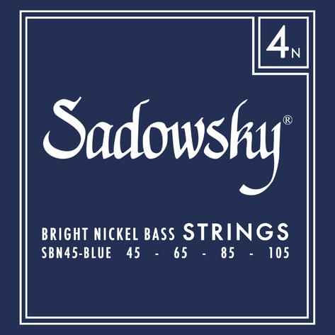 Sadowsky Blue Label Bass Strings Nickel struny do gitary basowej 45-105
