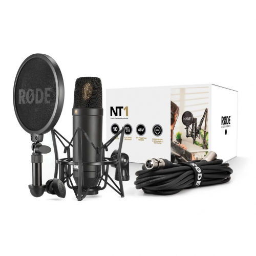 Rode NT1 Kit studyjny mikrofon pojemnociowy z akcesoriami