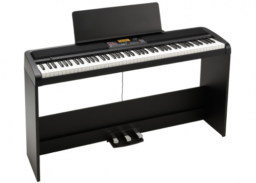 Korg XE 20 SP pianino cyfrowe ze statywem i listw trzech pedaw