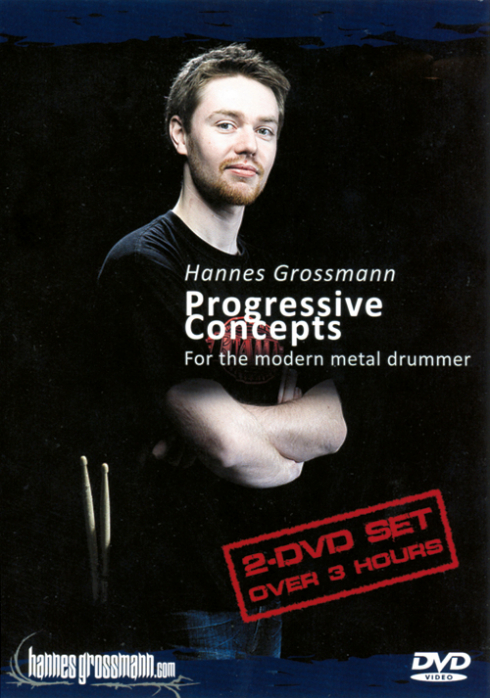 Meinl DVD21 Hannes Grossmann Progressive Concepts the Modern Metal Drummer
