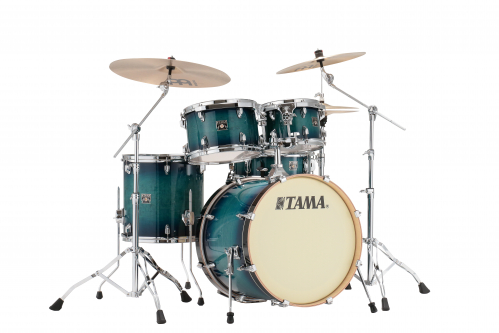 Tama Shell Kit5 Superstar Classic Maple blue Lacquer Burst + MM5WN Hardwarekit zestaw perkusyjny