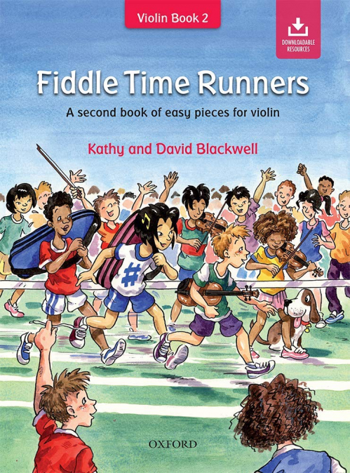 PWM Blackwell Kathy, David - Fiddle time runners. Violin book 2 nowe wydanie