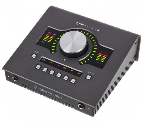 Universal Audio Apollo TWIN X QUAD Heritage Edition  interfejs audio 10x6 z Thunderbolt 3, 4 procesory DSP UAD-2