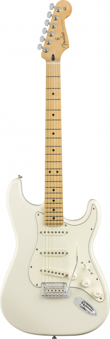 ギター Fender Player Stratocaster Polar White Fender Player Stratocaster PF, Polar White | Gear4music