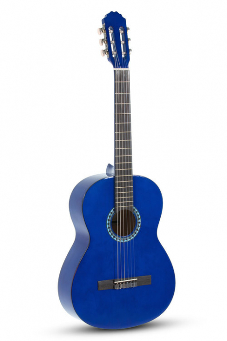 GEWA (PS510155) Gitara koncertowa VGS Basic 4/4 transparentny niebieski