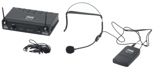 Monacor TXS 830SET wielozakresowy zestaw mikrofonu bezprzewodowego