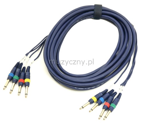 Sssnake MPP4060 kabel 4 x jack 6m
