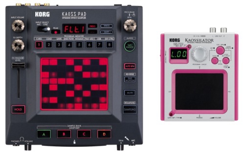 Korg Kaoss Pad 3 procesor efektów / sampler + Korg Kaossilator Pink Przenośny syntezator