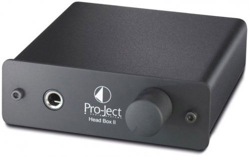 Pro-Ject Head Box II wzmacniacz słuchawkowy, czarny