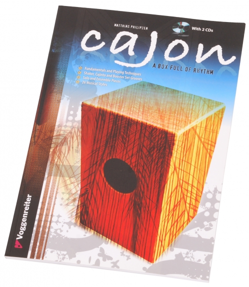 AN LC 36 ″Cajon - a box full of rhythm″ ksika (+ 2 pyty CD)