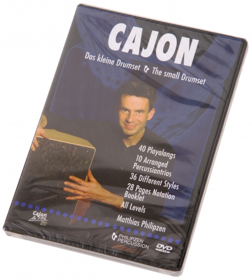 AN DVD 14 ″Cajon - das kleine Drumset″ (DVD, PAL) - szkoa gry na cajonie