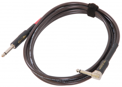 Laboga LB170240 kabel 3m (1 x jack mono prosty, 1 x jack mono kątowy / 6,3 mm)