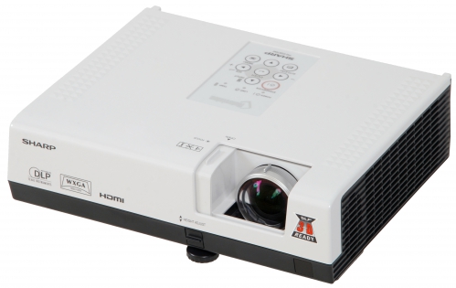 Sharp PGD2870W projektor, rozd. - WXGA, jasność - 3,000, tech. - DLP, kontrast - 2,000:1