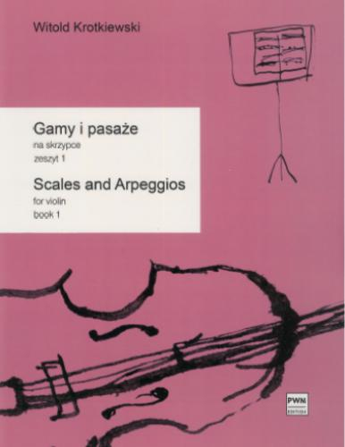 PWM Krotkiewski Witold - Gamy i pasae na skrzypce, z. 1 - I pozycja 