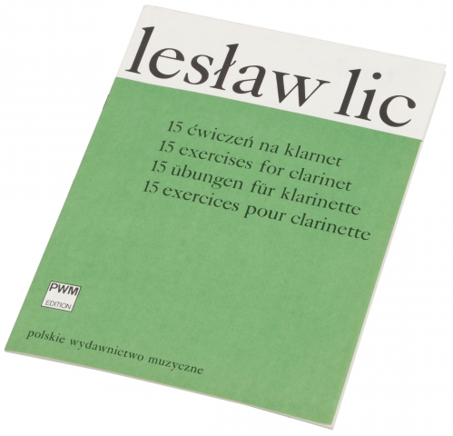 PWM Lic Lesław - 15 ćwiczeń na klarnet solo
