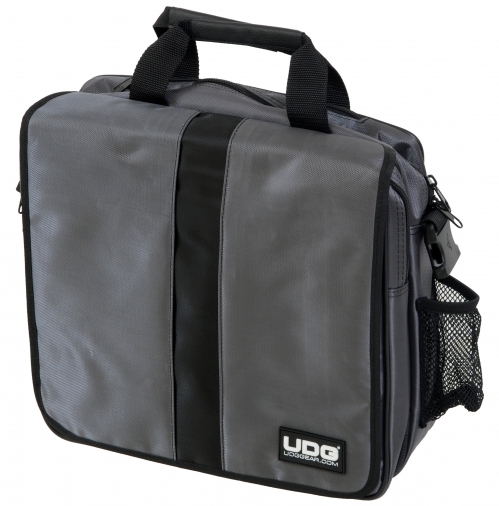 UDG Courier Bag Deluxe Steel Grey / Orange Inside - Szarostalowy z pomaraczowym rodkiem