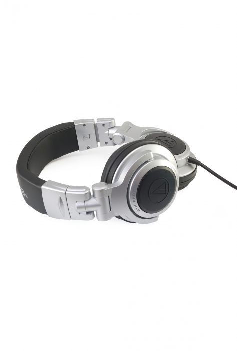 Audio Technica ATH PRO700 SV słuchawki (srebrne) z wymienionym złączem