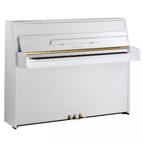 Yamaha b1 PWH pianino (109 cm), kolor biay, poysk (Polished White)