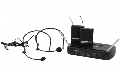 LD Systems WS ECO2x2 BPH mikrofon bezprzewodowy nagłowny, podwójny