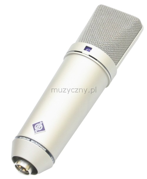 Neumann U87 Ai Studio Set mikrofon wielkomembranowy + uchwyt EA87 + drewniane opakowanie, kolor niklowy