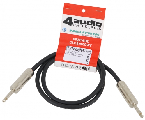 4Audio LS2250 1m przewd gonikowy 2x2,5mm z Jackiem TS (zcza Switchcraft)