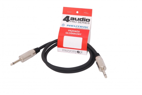 4Audio LS2250 0,7m przewd gonikowy 2x2,5mm z Jackiem (TS)