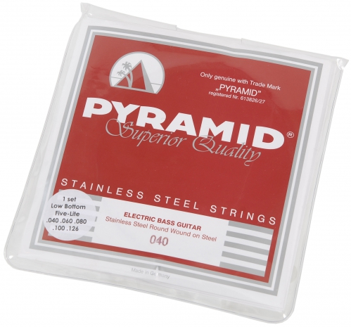 Pyramid 850 LB Five Lite Stainless Steels struny do gitary basowej 40-126 - WYPRZEDA