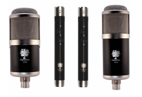 CharterOak SSC Small Studio Collection Bundle zestaw mikrofonw studyjnych: SA538 (1szt.), M900 Matched (1 para), E700 (1 szt.)