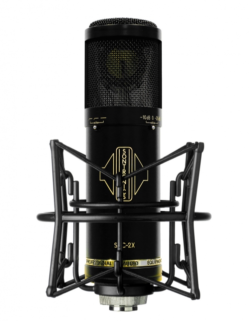 Sontronics STC-2X Black studyjny mikrofon pojemnociowy ze zmienn charakterystyk kierunkowoci (czarny)