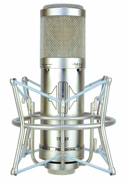 Sontronics STC-2X Silver studyjny mikrofon pojemnociowy ze zmienn charakterystyk kierunkowoci (srebrny)