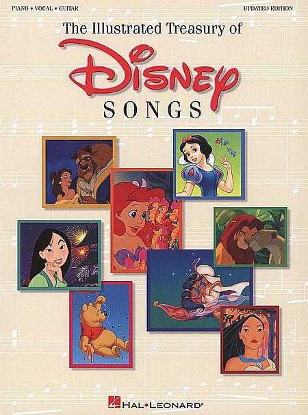 PWM Rni - The new illustrated treasury of Disney songs (utwory na fortepian, wokal i gitar)