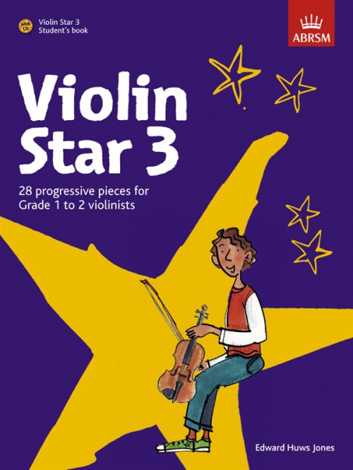 PWM Huws Jones Edward - Violin Star vol. 3 (utwory na skrzypce + CD)