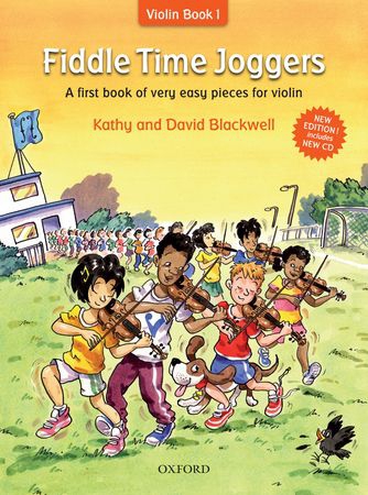 PWM Blackwell Kathy, David - Fiddle time joggers. Violin book 1 (utwory na skrzypce + CD)