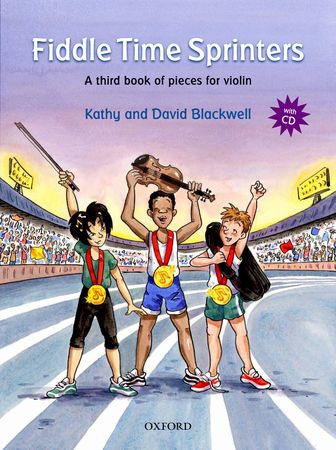 PWM Blackwell Kathy, David - Fiddle time sprinters. Violin book 3 (utwory na skrzypce + CD)