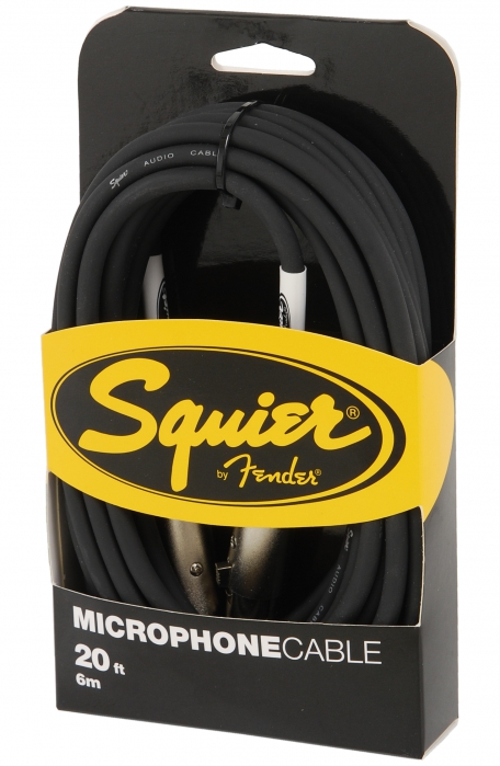 Fender Squier 20ft  kabel mikrofonowy 6m