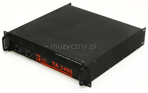 T.Amp TA2400 wzmacniacz mocy 2x1200W/4