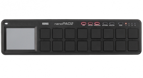 Korg NanoPad 2 kontroler MIDI czarny