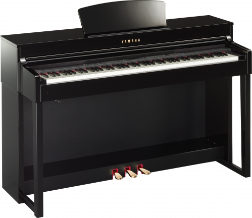 Yamaha CLP 430 PE Clavinova pianino cyfrowe (kolor: polished ebony/czarny poysk)