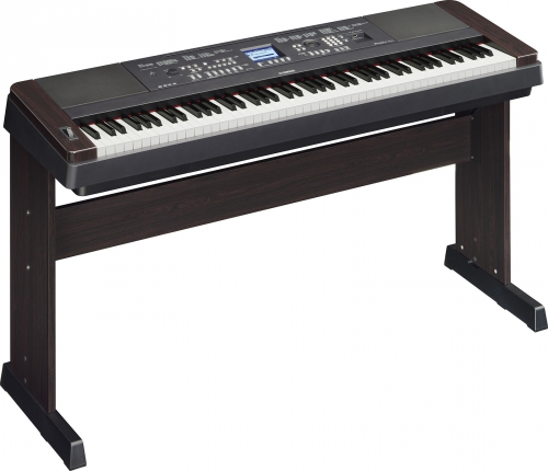 Yamaha DGX 650 B keyboard z waon klawiatur (88 klawiszy), czarny