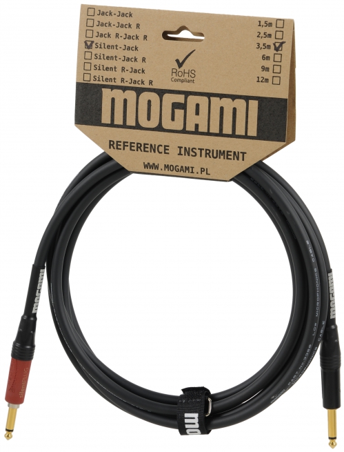 Mogami Reference RISTSS35 kabel instrumentalny 3,5m silent jack/jack