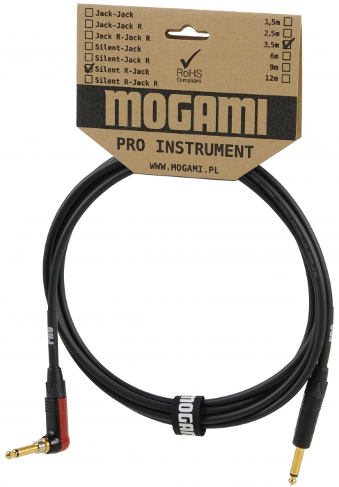 Mogami Pro Instrument PISTRS35 kabel instrumentalny 3,5m silent jack ktowy/jack 